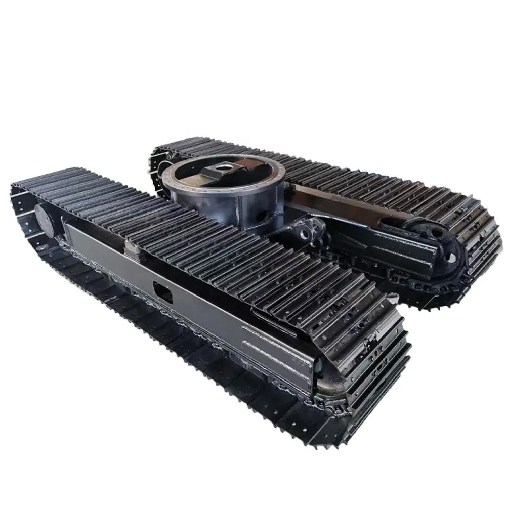 tracked vehicle chassis for construction machine crawler machine track undercarriage