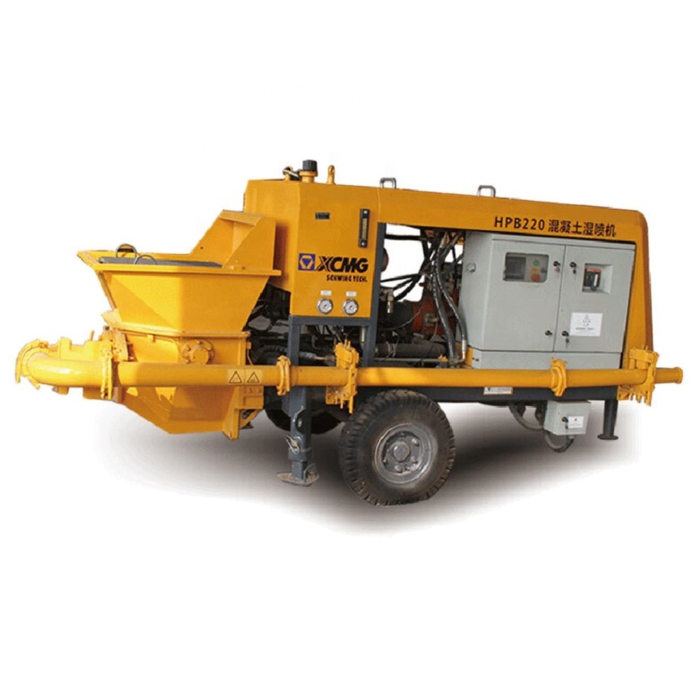 Shotcrete Machine China Beautiful Appearance Design Shotcrete Concrete Machine  Dry Concrete Shotcrete Machine