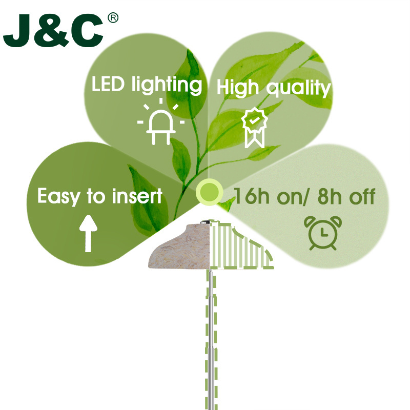 J&C Minigarden smart garden pot indoor garden planter smart grow light