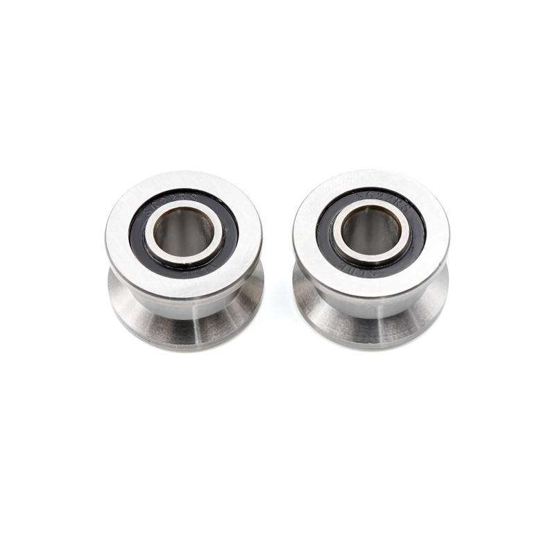 T16.5 T22 T28 T30 T32 SG22 U Shaped Ball Bearing Deep Groove with 2RS Seals Sliding Roller Bearing Flat Track Groove Pulley