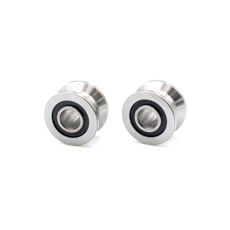 T16.5 T22 T28 T30 T32 SG22 U Shaped Ball Bearing Deep Groove with 2RS Seals Sliding Roller Bearing Flat Track Groove Pulley