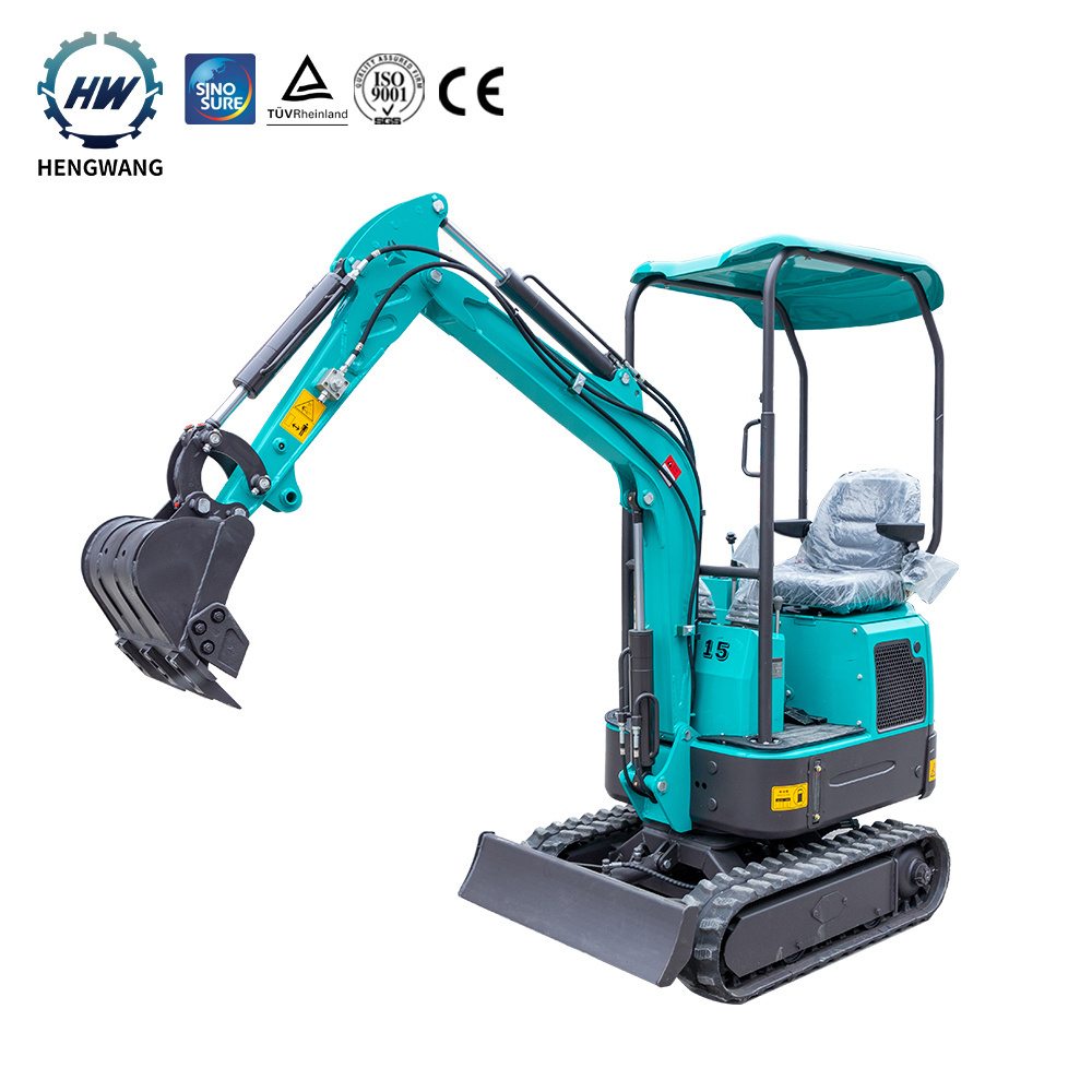 Chinese New Wholesale Prices Hydraulic Pump Thumbs 800 Kg 1.5Ton Backhoe Hammer 1 Ton Mini Excavator With Closed Cabin