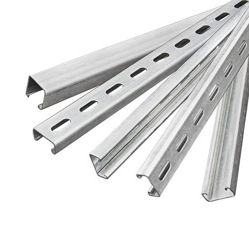 Factory Galvanized Steel Or Stainless Steel Unistrut C Shaped Strut Channel