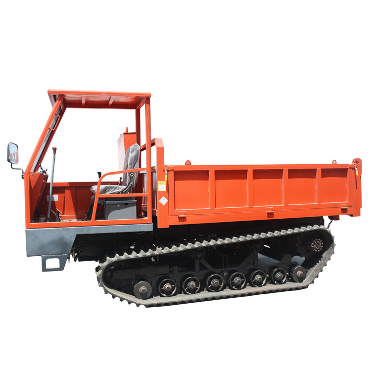 CHANGSHENG micro Dumper Track Price Small Crawler Transporter 8Ton Diesel Self Loading Mini Dumper For Sale