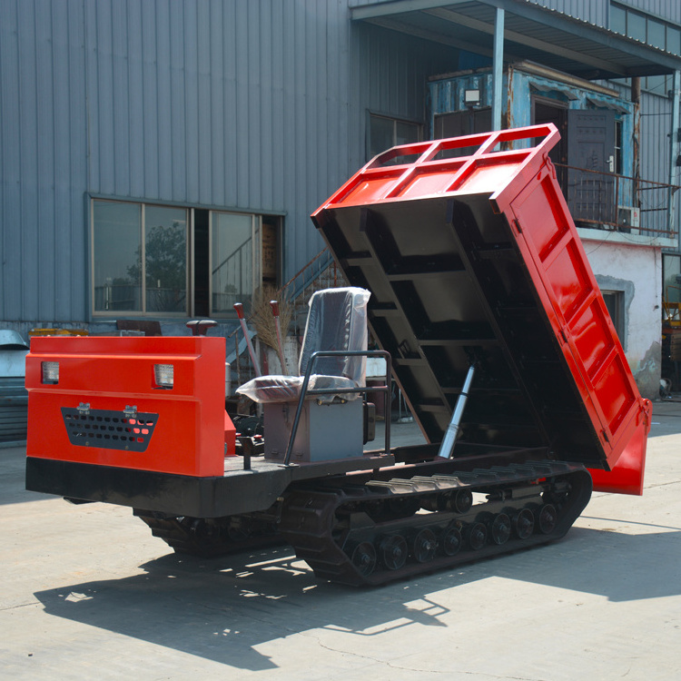 rubber track carrier hydraulic all terrain track mini dumper  Tracks Crawler Transporter Dumper Carrier