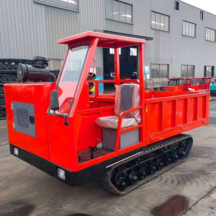 rubber track carrier hydraulic all terrain track mini dumper  Tracks Crawler Transporter Dumper Carrier