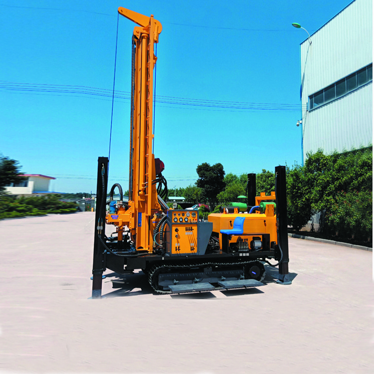 150m Depth Pneumatic Well Drilling Rig Machine Water Well Drilling Rig