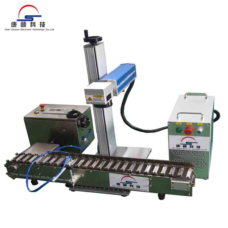 pen laser printer for pen flying fiber laser marking machine mark laser machine with conveyor belt for pen