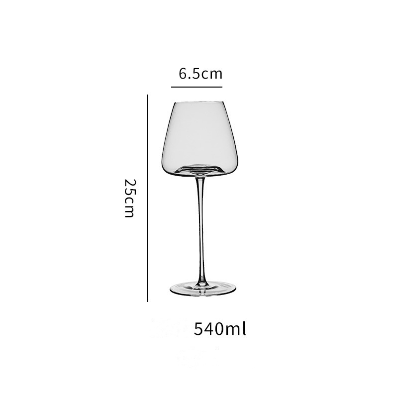 High-end Gift Box Packaging Clear Goblet Rhinestone Crystal Wine Glass Goblet Champagne Brandy Wine Glasses