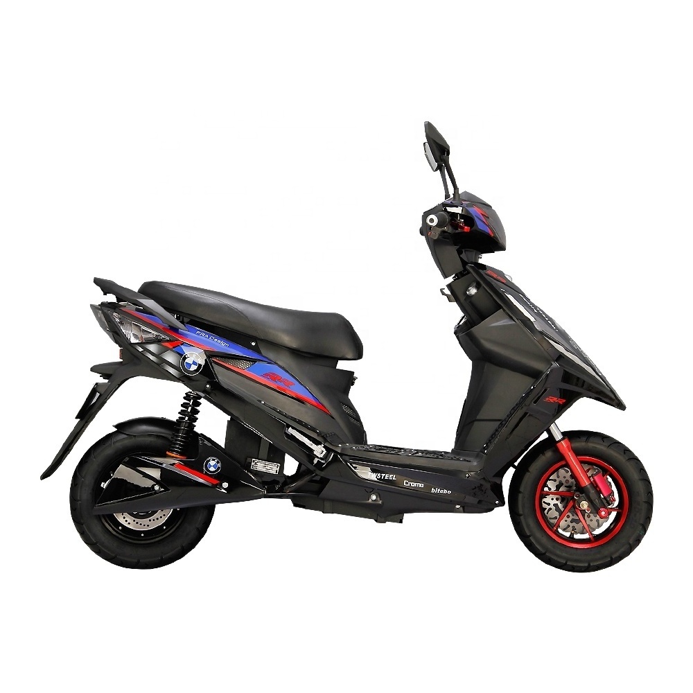 1000w 2 Fast Wheel Mobility Scooter Electric Moped With Pedals For Adult