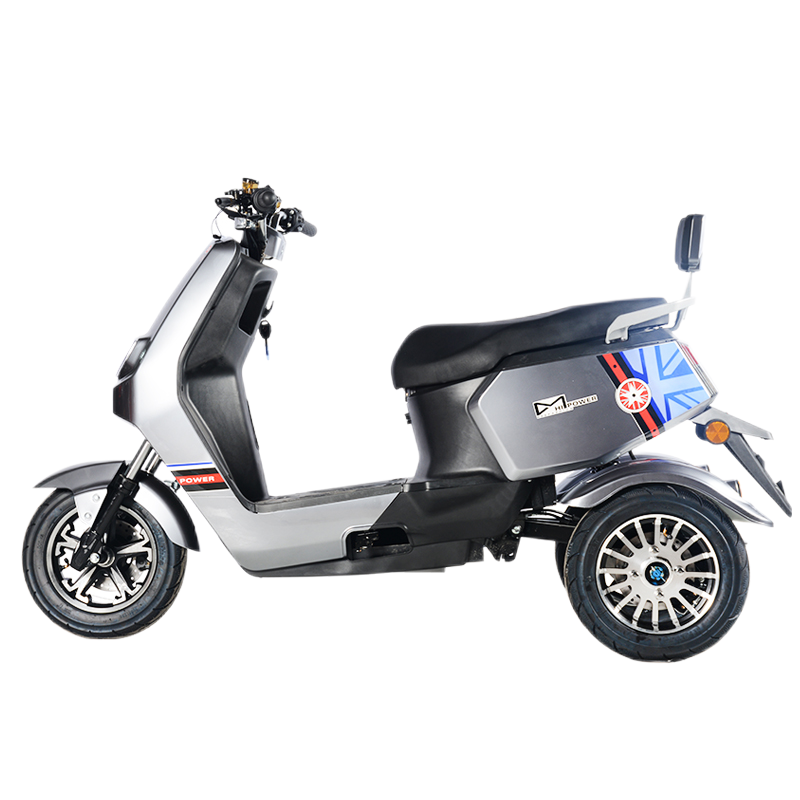 Cheap handicapped trike powerful 3 wheels Lithium Battery mobility electric scooter disability with padals for adults/elderly