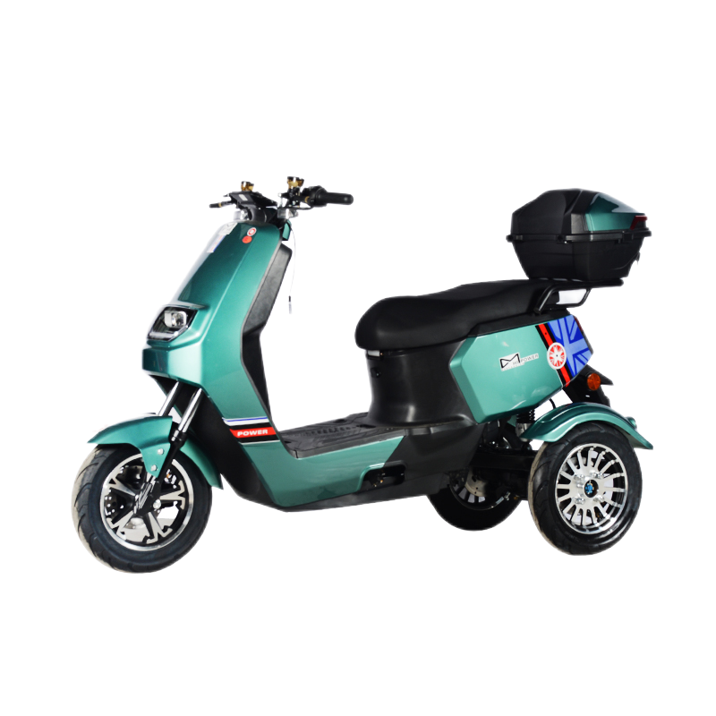 Cheap handicapped trike powerful 3 wheels Lithium Battery mobility electric scooter disability with padals for adults/elderly