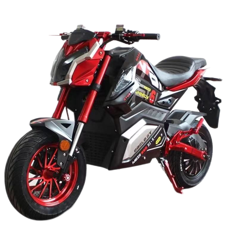 Z6 High Speed Electric Motorcycle 1500W electric chopper motorbikes for adults 72V