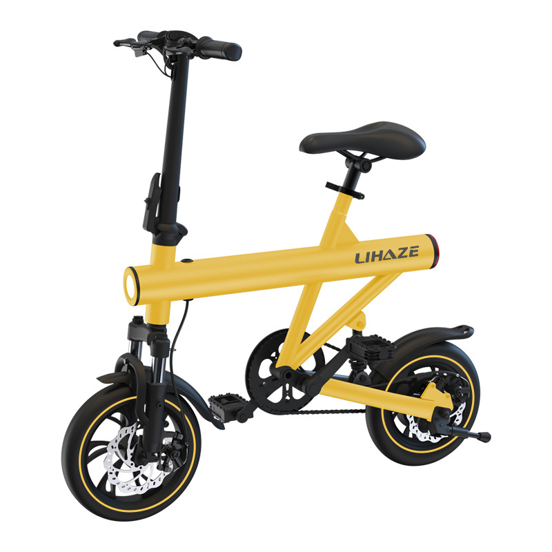 Adults Two Wheels Electric Bicycles Smart Electric Adult Folding Electric Scooter Portable City Electric Bike