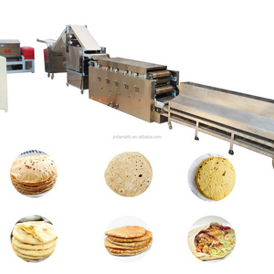 Electric Tortilla Press Roller Line Bread Kneading Maker Production Manufacturing Machine For Making Roti Prata Chapati Maker