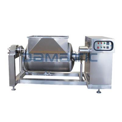 Stainless steel large industrial steam heating horizontal vacuum agitator cooking kettle with mixer for jam making