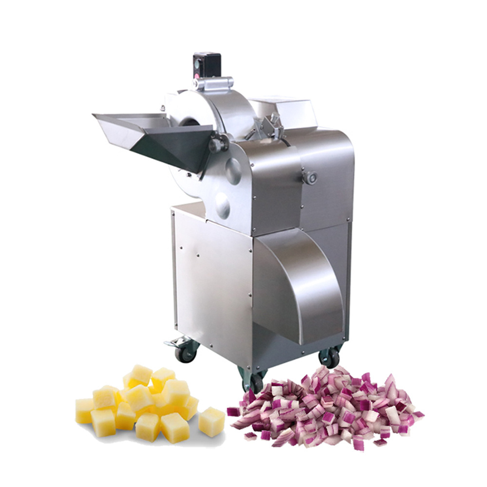 CHD100 automatic vegetable potato carrot onion tomato coconut mango cube dicer cutting machine