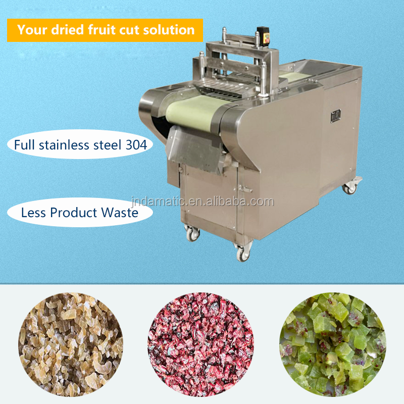 DF1000 Dry Beef Jerky Palm Date Cube Cutter Dried Meat Fruit Cutting Machine