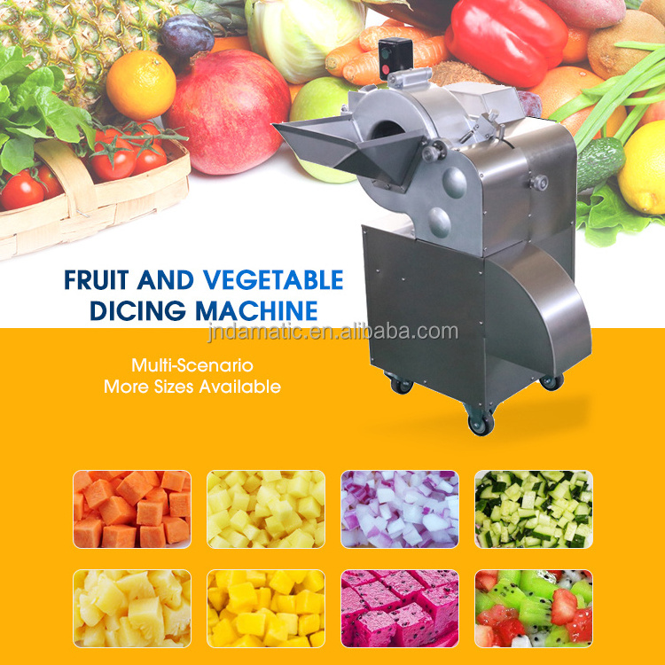 CHD100 automatic vegetable potato carrot onion tomato coconut mango cube dicer cutting machine