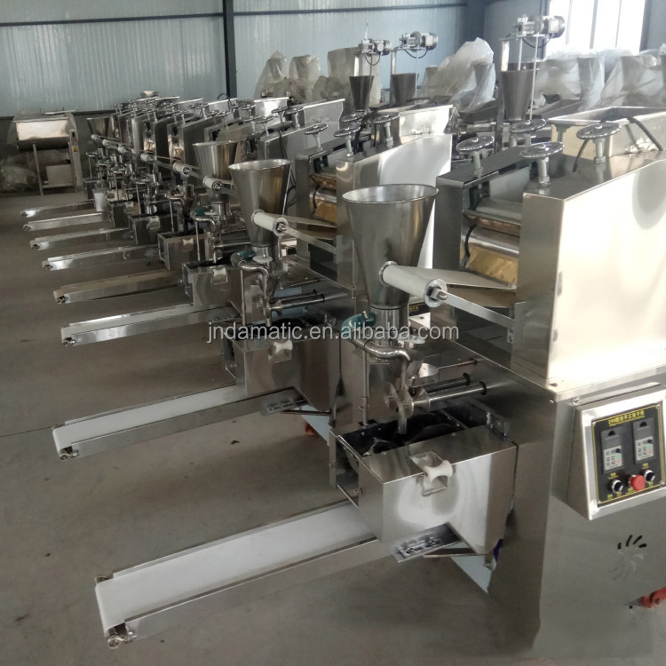 110V 220V commercial automatic chinese big meat dumpling empanada samosa pierogi making machine for small businesses