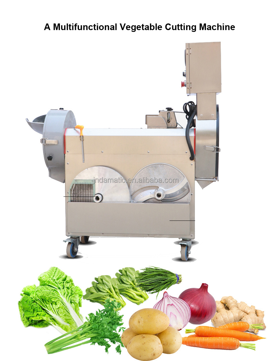 Industrial Fruit Vegetable Chopper Slicer Dicer Slicing Cutting Machine China Electric Green Onion Potato Chips Cutter Blade