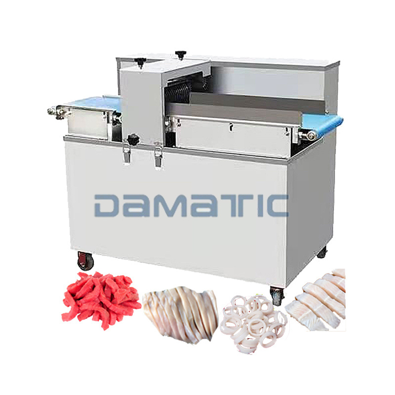 Industrial Electric Slicer Dried Frozen Sausage Meat Cutting Saw Chicken Thin Slice Kebab Cutter Machine Meat Blade Commercial