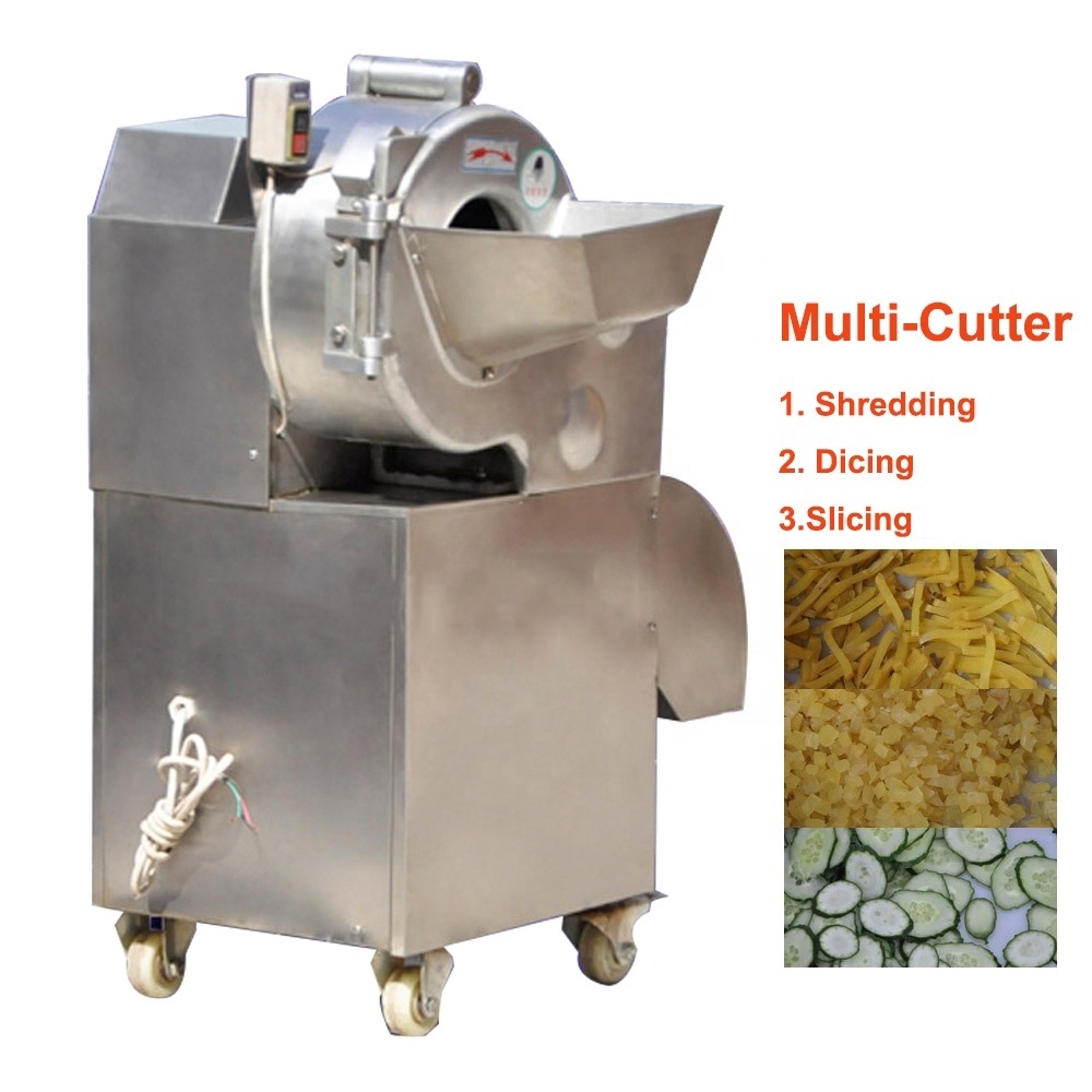 CHD100 industrial commercial vegetable cutters potato slicing dicer salad cutting machine