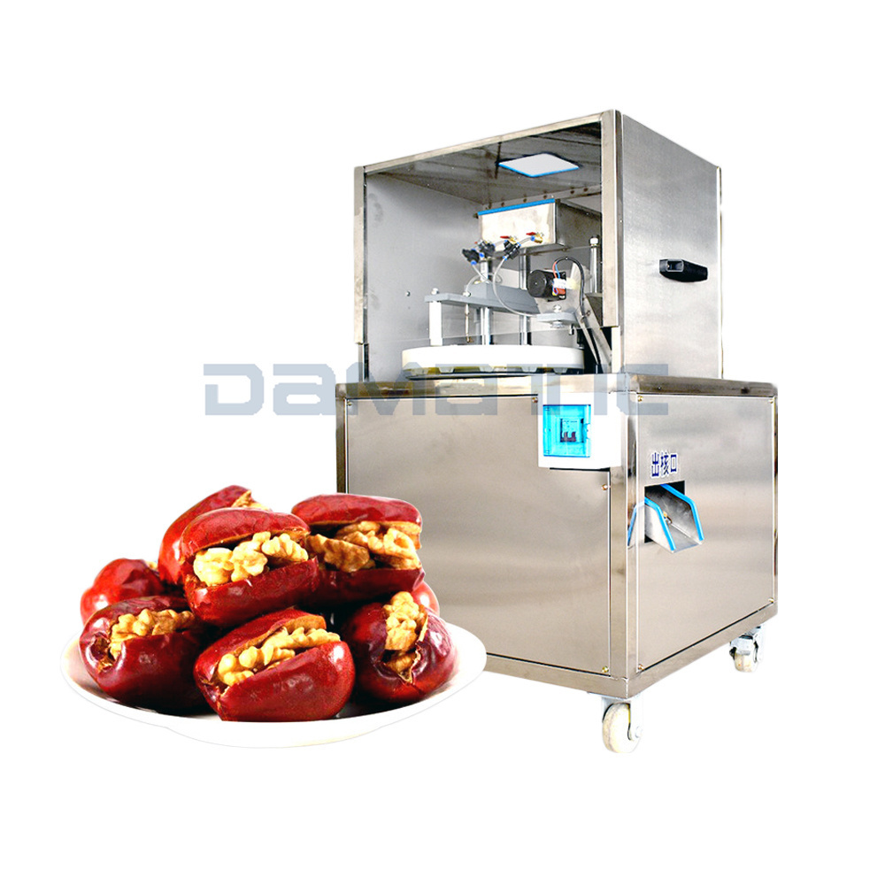 Dry Fruit Jujube Deseeder Wet Olive Dates Deseeded Separator Dried Plum Lychee Grape Apricot Deseeding Seed Removing Machine