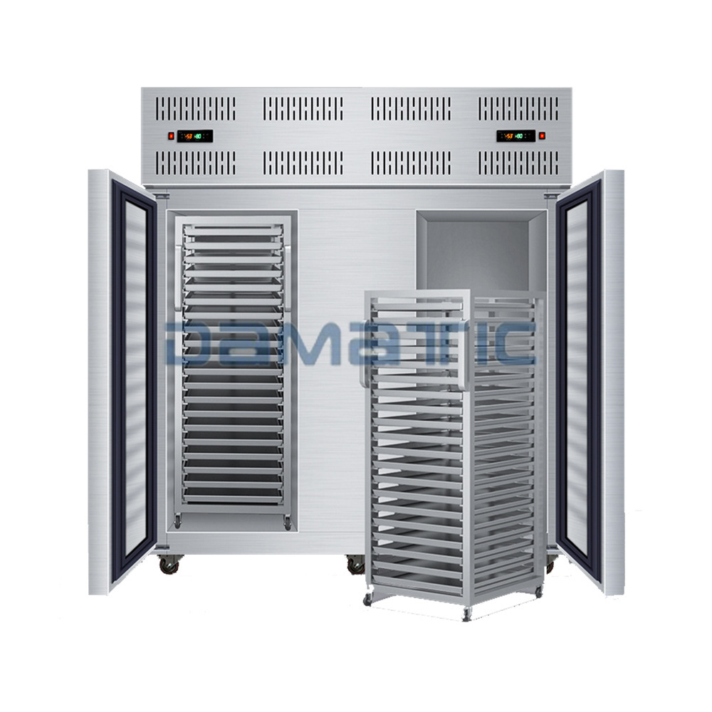 Commercial Vertical Single Double Door Ice Cream Seafood Fridge Blast Freezer Machine Refrigeration Tools Cryogenic Equipment