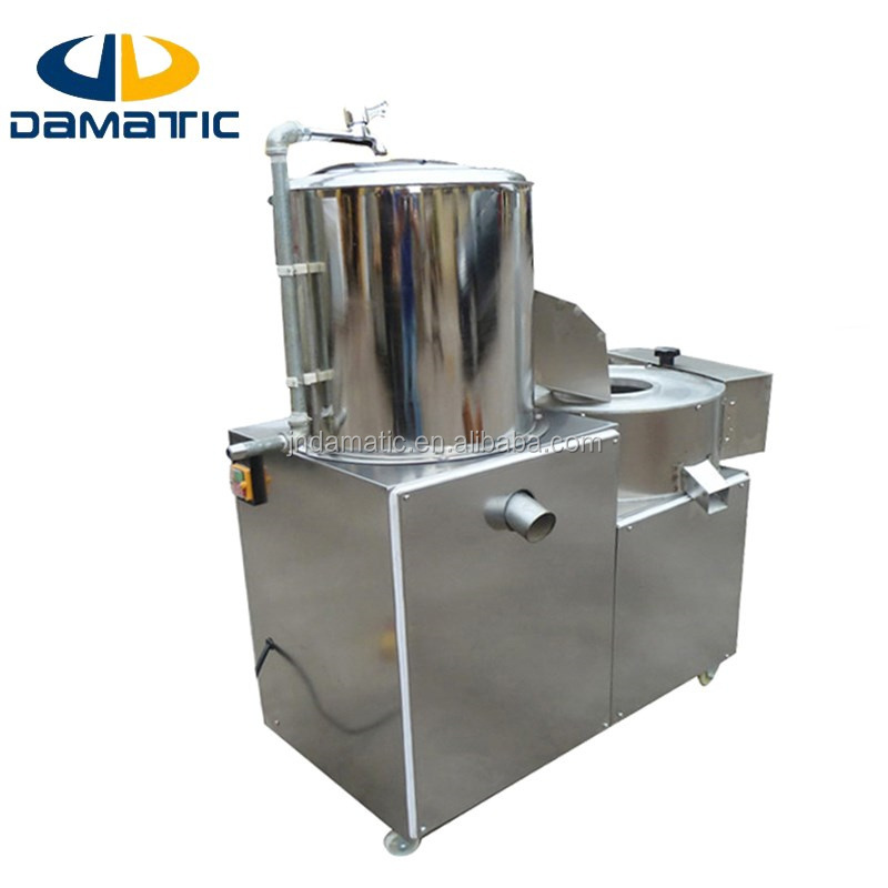 Vegetable Processing Machine/DPC300 potato peeler and slicer/Potato peeling and cutting machine