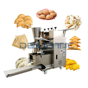 110V 220V commercial automatic chinese big meat dumpling empanada samosa pierogi making machine for small businesses