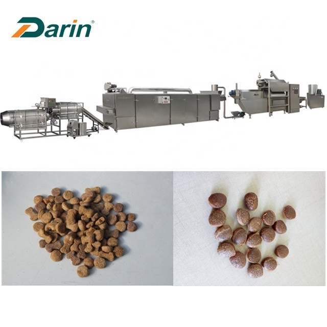 Stainless Steel pet food making machine dog cat bird fish feed processing line automatic feed equipment