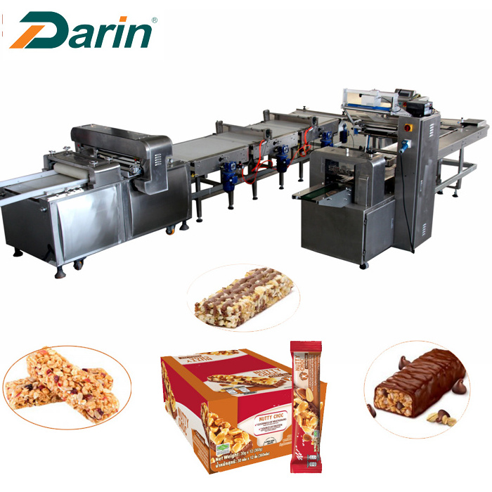 Food Grade Stainless Steel Granola Bar Making Machine Peanut Candy Bar Forming Machine