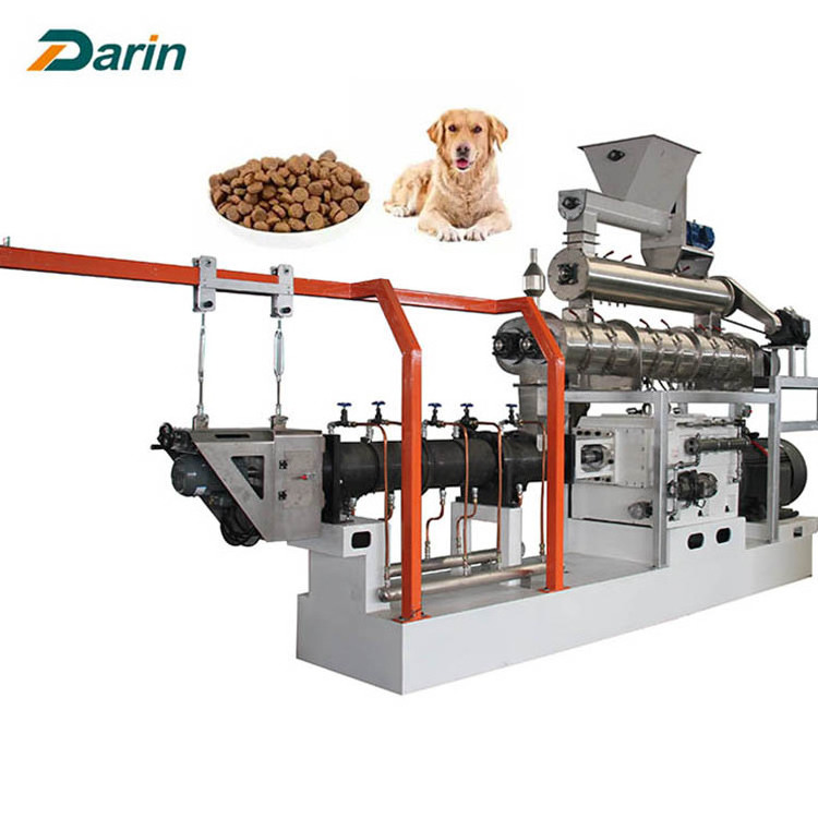 Hot selling pet food extruder processing machine plant cat food pet food equipment extruder