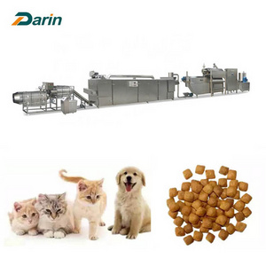 Hot selling pet food extruder processing machine plant cat food pet food equipment extruder