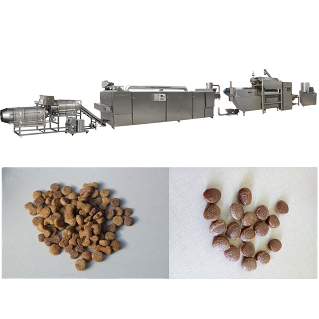 Stainless Steel pet food making machine dog cat bird fish feed processing line automatic feed equipment