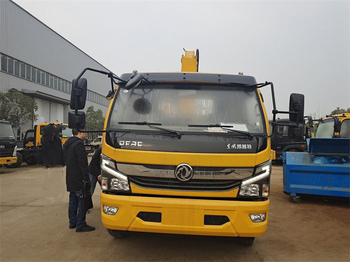 EURO 5 Dongfeng 8 tons slide rotator wrecker for sales