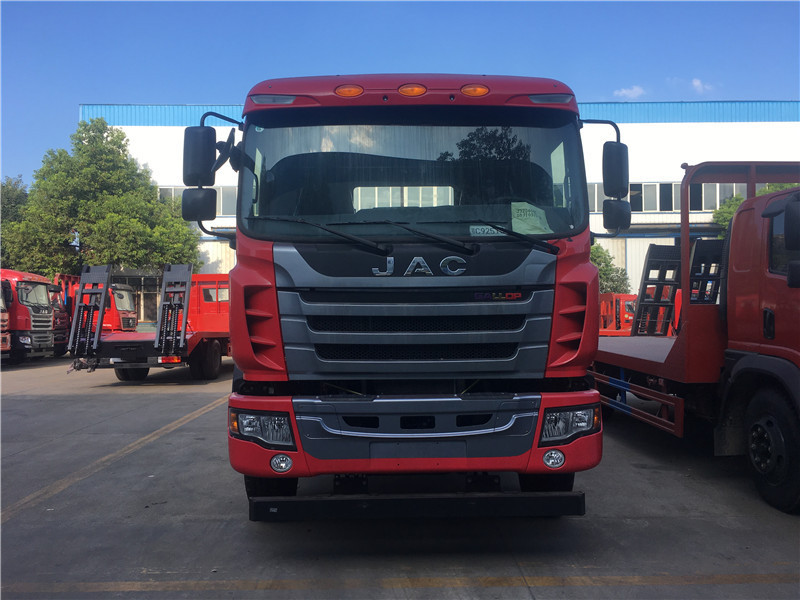 Big body JAC rear 2 axles towing tractor wrecker truck for sale