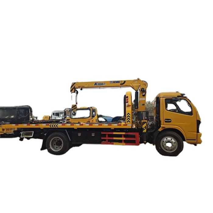 EURO 5 Dongfeng 8 tons slide rotator wrecker for sales