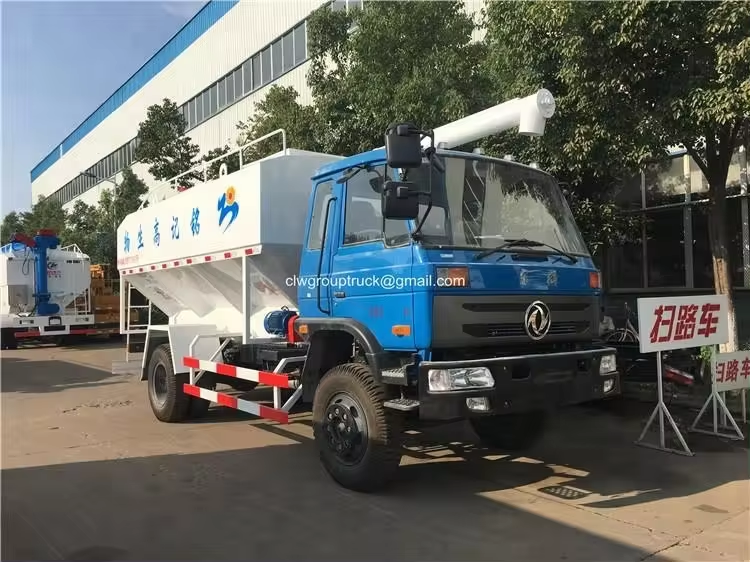 Dongfeng 145 cab 15cbm bulk feed delivery truck Price