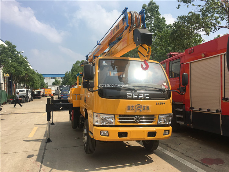 Heavy duty Telescopic Aerial Work Truck 24m high working truck