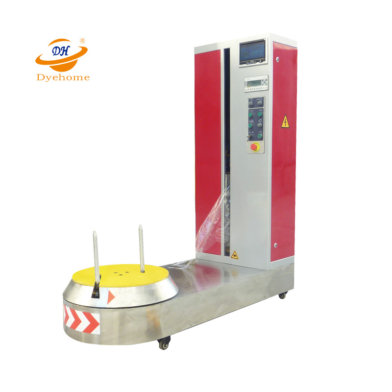 Factory Supply Airport Luggage Wrapping Machine Mini Wrapping Machine Carton Suitcase Making Machine