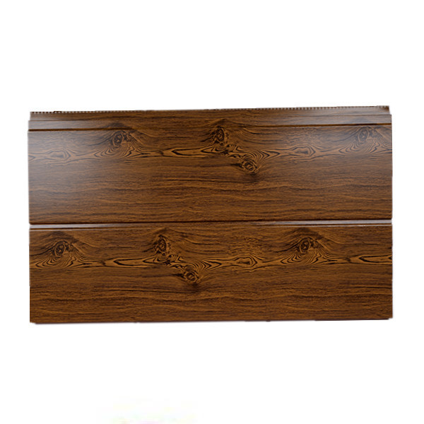 Lightweight pu sandwich panel external decoration oak wood decorative covering wall panel