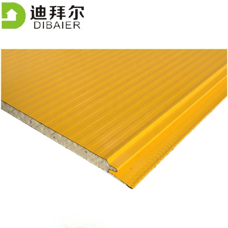 Pu Sandwich Exterior Wall Panels For Prefabricated House Exterior Wall Panel Decorative Heat Insulation Metal Panel