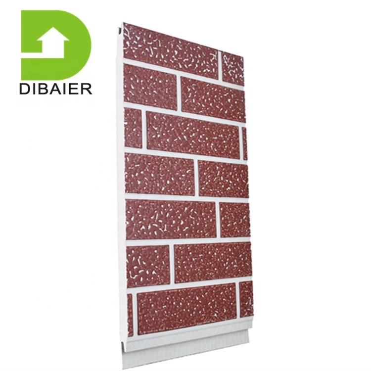 High Quality Exterior Wall Panel PU EPS Foam Thermal Insulated Wall Panels For Decor Exterior Interior