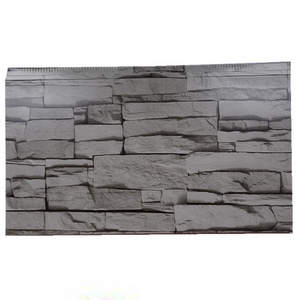 High hardness polyurethane faux stone panel artificial stone pu external wall metal insulation board panel