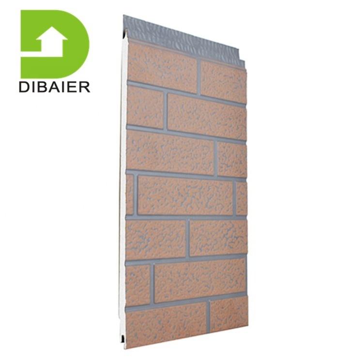 High Quality Exterior Wall Panel PU EPS Foam Thermal Insulated Wall Panels For Decor Exterior Interior