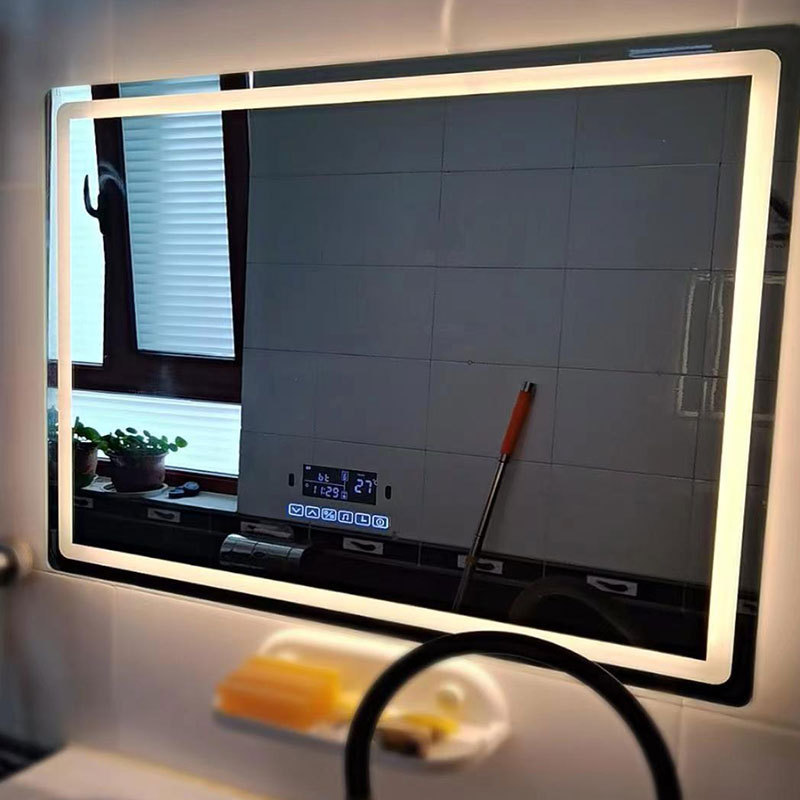 Smart Lighting Led Vanity Backlight Mirror With Touch Switch Bathroom Mirror With Led Light