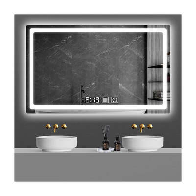 Smart Lighting Led Vanity Backlight Mirror With Touch Switch Bathroom Mirror With Led Light