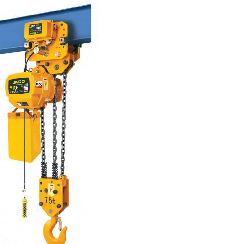 Electric hoist 1t 2t 3t chain lifting used for mono gantry crane